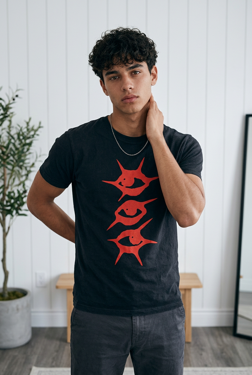 T-shirt triple vision de fauconblack