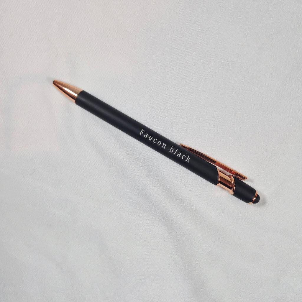 Stylo noir fauconblack