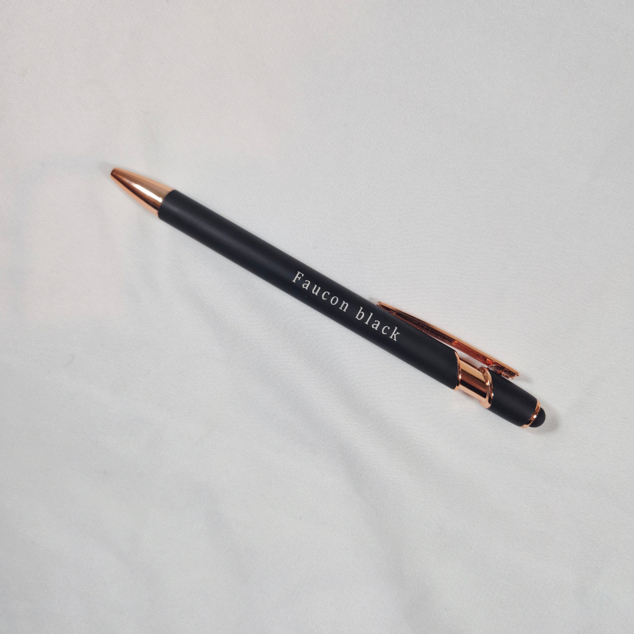 Stylo noir fauconblack