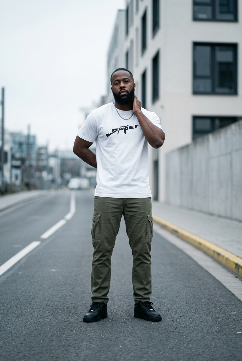 T-shirt sniper tendance y2k