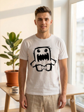 T-shirt Blanc "Lil' Monster" (Coupe Standard)