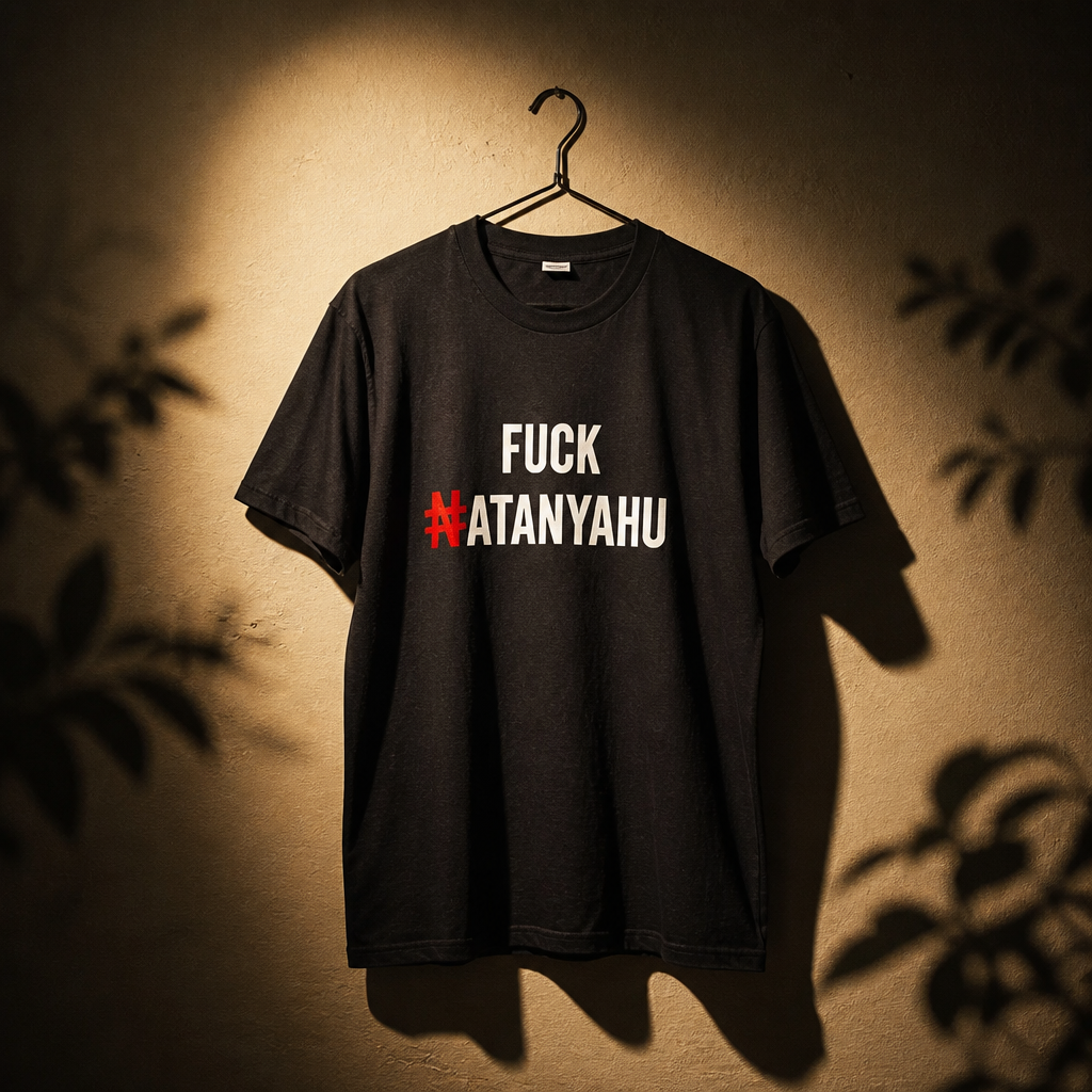 T-shirt fuck ##atanyahu