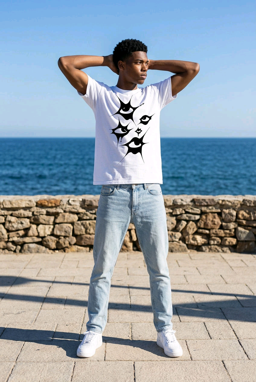 T-shirt 5ème vision fauconblack