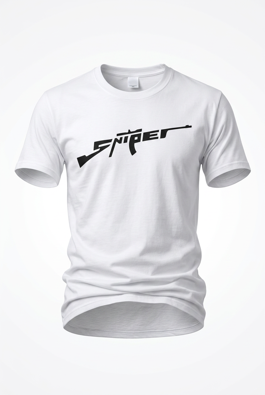 T-shirt sniper tendance y2k