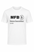 T-shirt "MFB maison fauconblack "