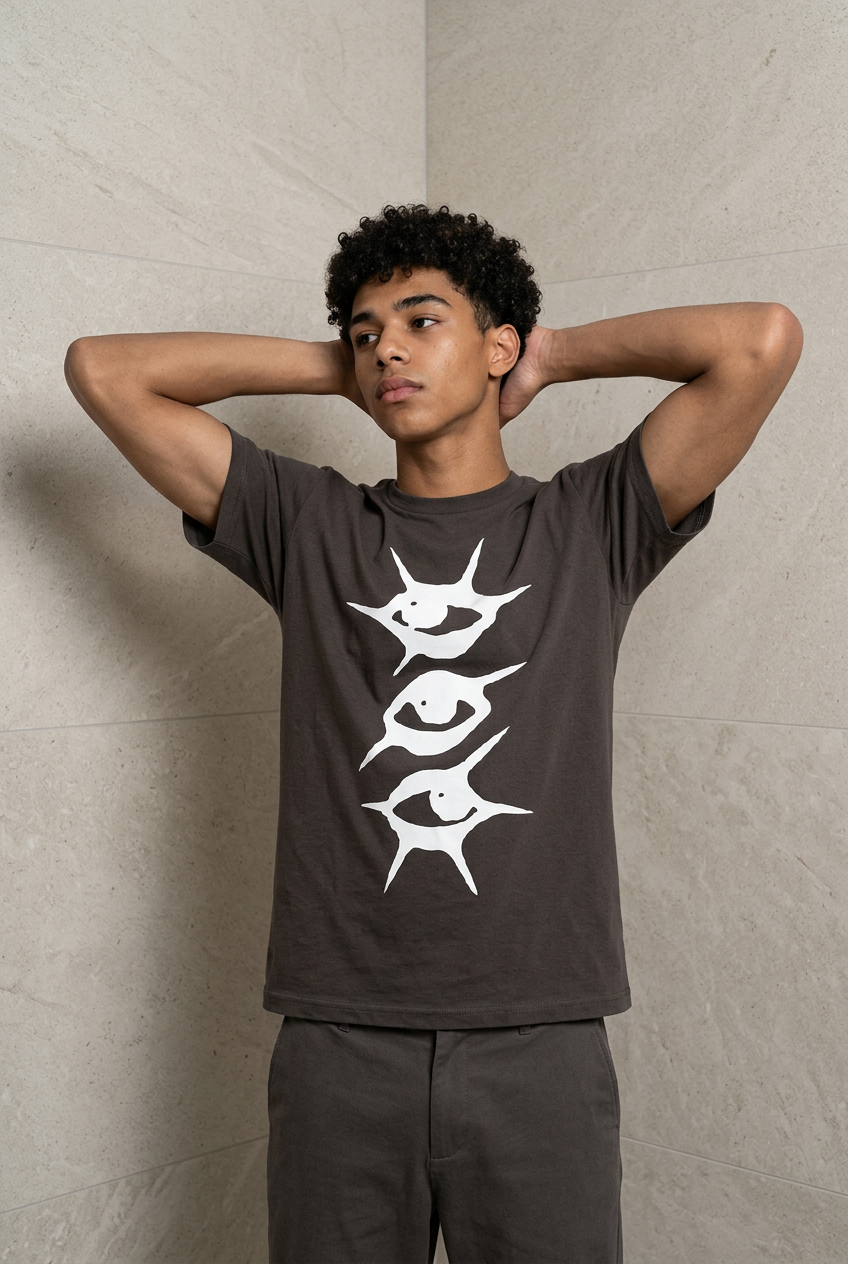 T-shirt triple yeux tendance