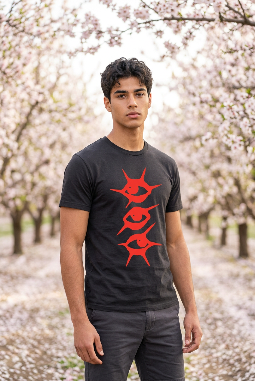T-shirt triple vision de fauconblack