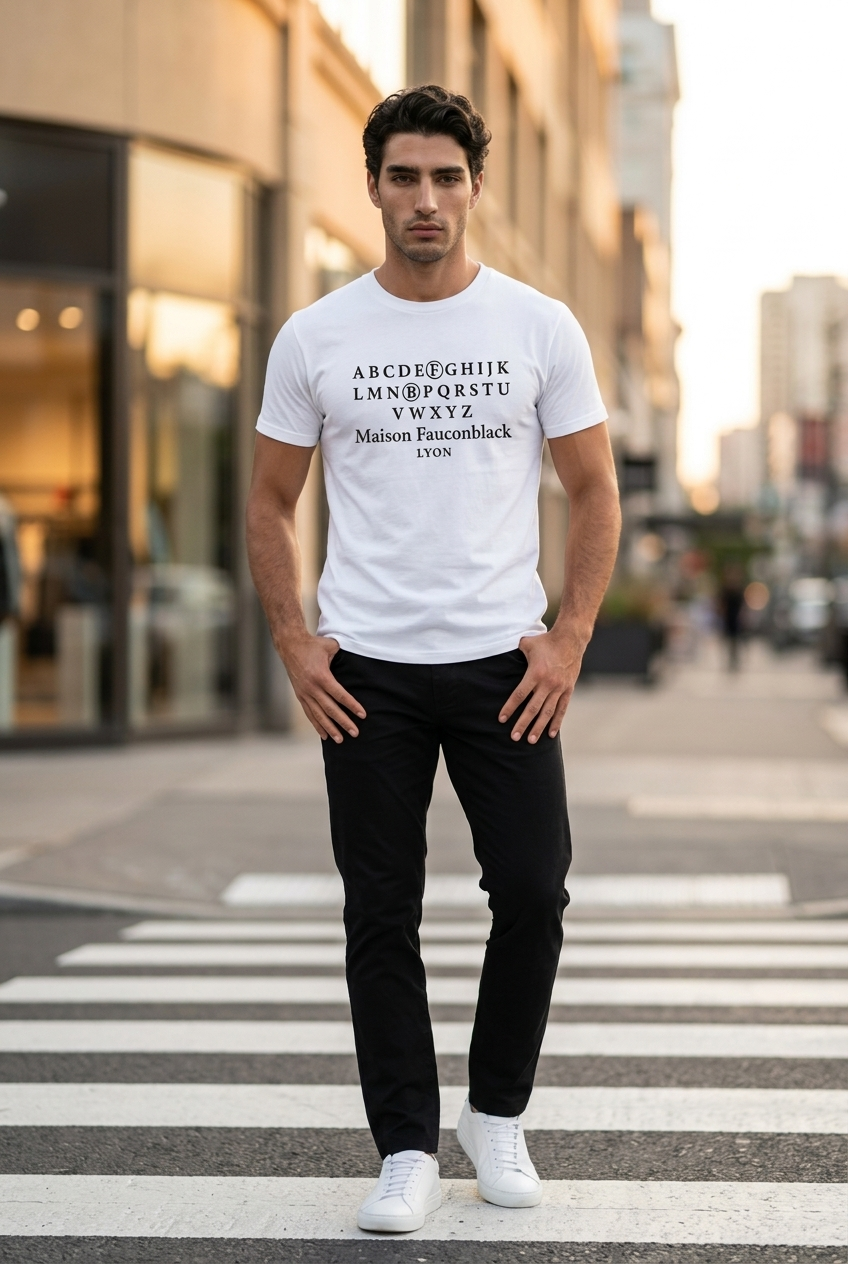 T-shirt maison fauconblack lyon