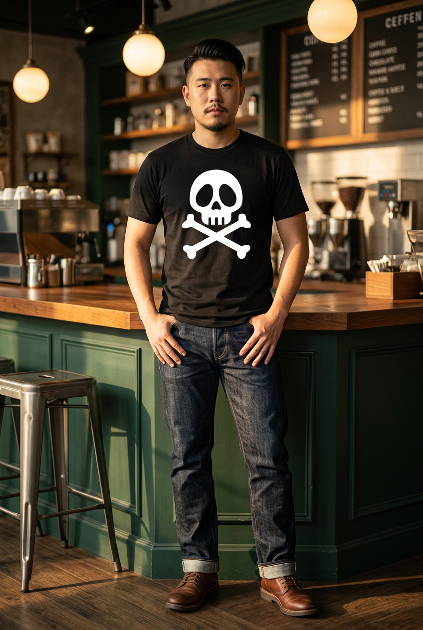 T-shirt style albator vintage